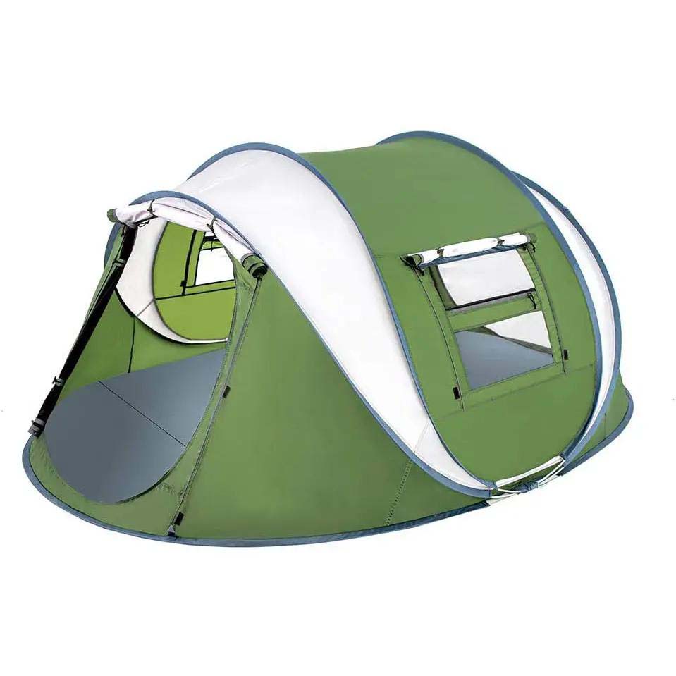 Thickened Silver Coated Automatic Open Portable Camping Tent - Image 8